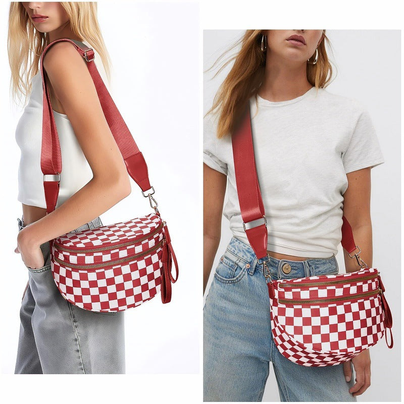 Wholesale Fashionable and versatile Oxford cloth large capacity shell bag lightweight crossbody bag sports bag cross-border